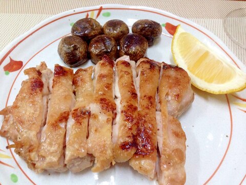 簡単にプロの味❤️鳥もも肉の塩酒粕漬け